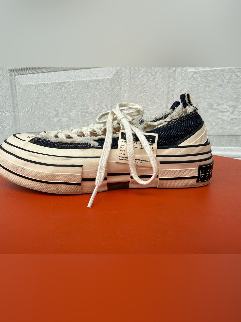 xvessel G.O.P. Lows Black sneaker women’s 8 men’s 6 - Picture 12 of 16